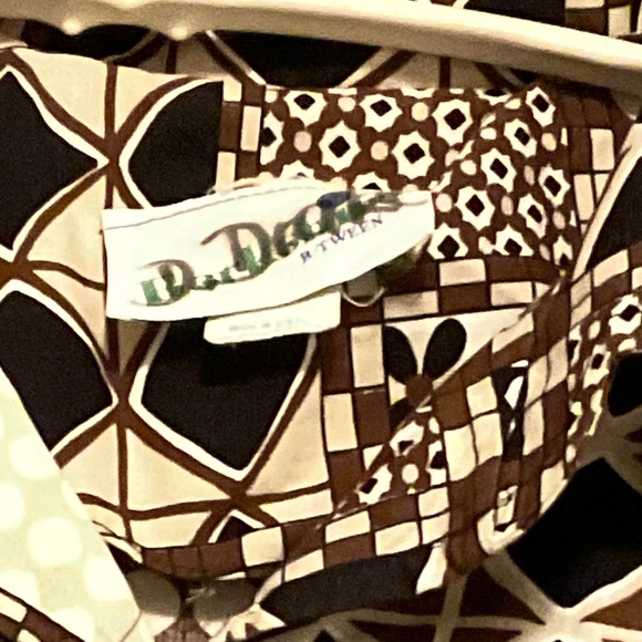 Groovy 1970’s retro pattern midi dress - Picture 15 of 15